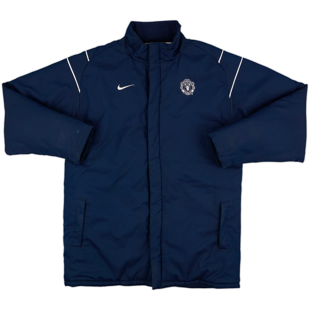 2003-04 Manchester United Nike Padded Bench Coat - 9/10 - (XL)