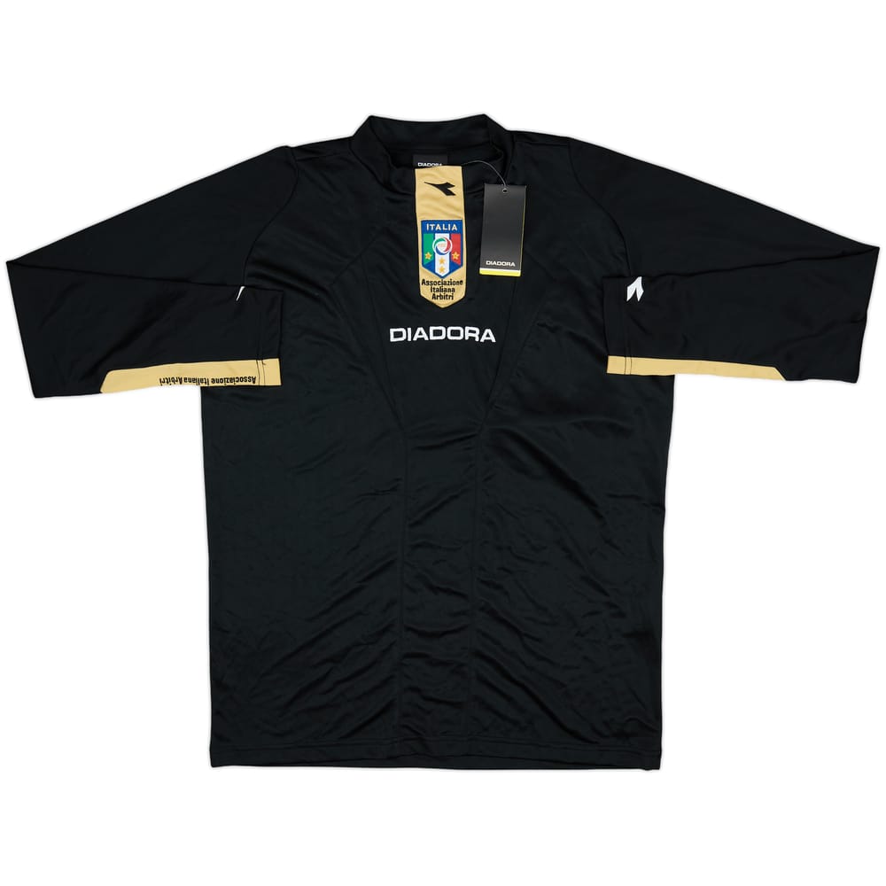 2009-10 Italy Diadora Referee L/S Shirt (M)