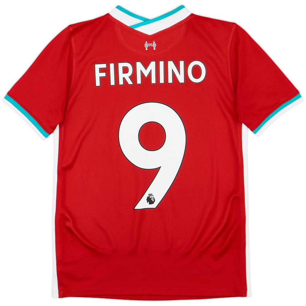 2020-21 Liverpool Home Shirt Firmino #9 - 8/10 - (L.Boys)