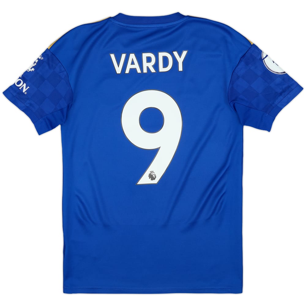 2019-20 Leicester Home Shirt Vardy #9 - 6/10 - (XS)
