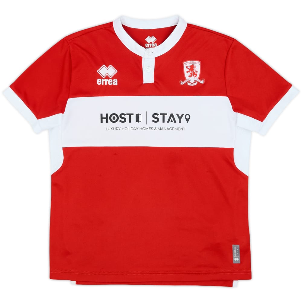 2022-23 Middlesbrough Home Shirt - 6/10 - (7-8 Years)
