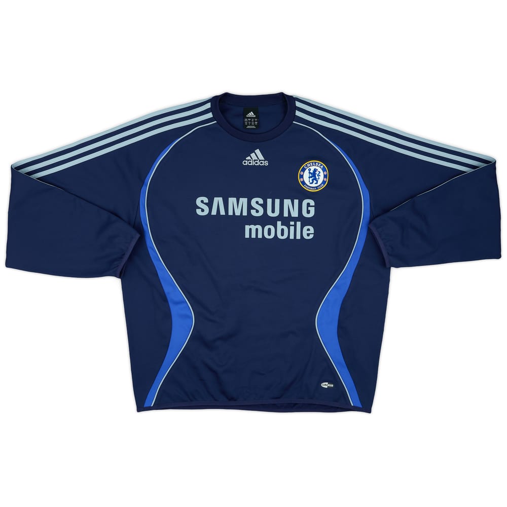 2006-07 Chelsea adidas Sweat Top - 8/10 - (L)
