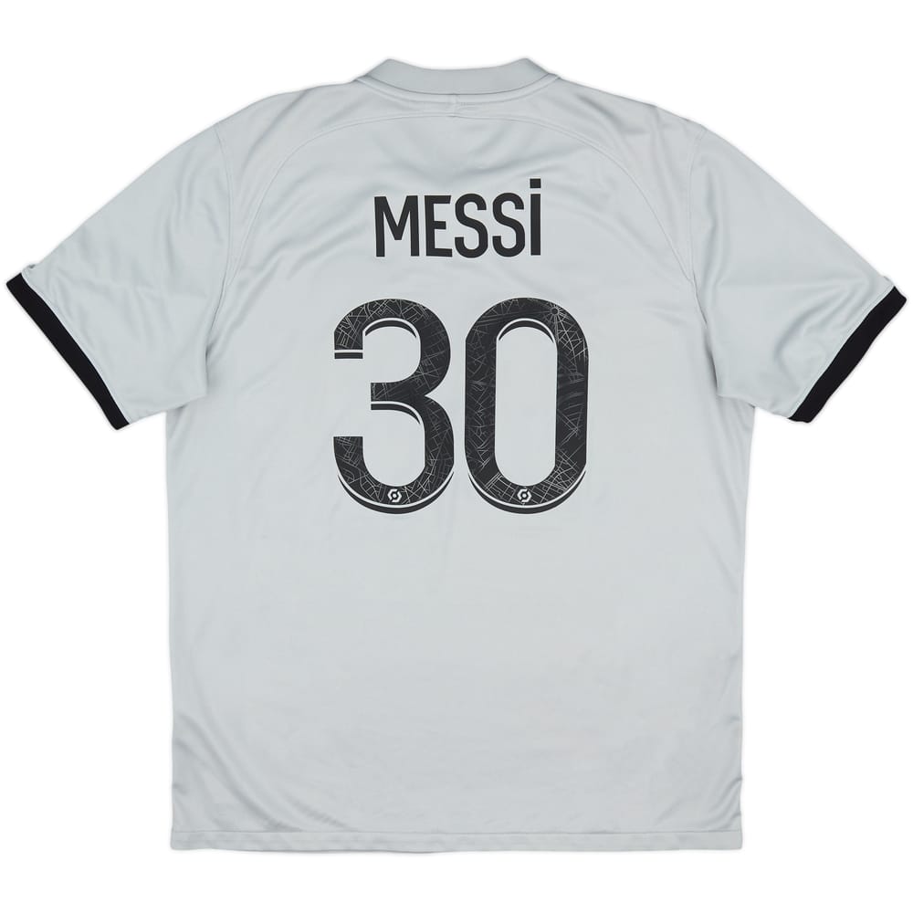 2022-23 Paris Saint-Germain Camiseta Visitante Messi #30 - 5/10 - (L)