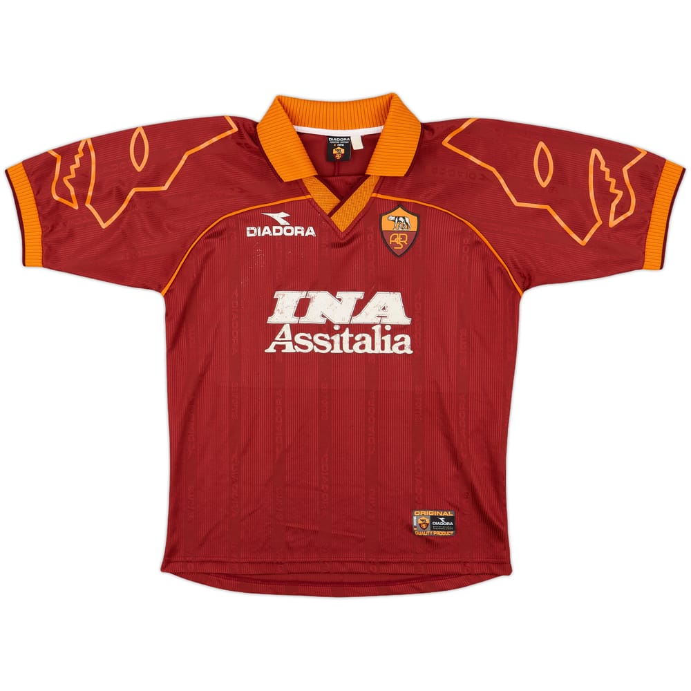 1999-00 Roma Home Shirt - 5/10 - (M)
