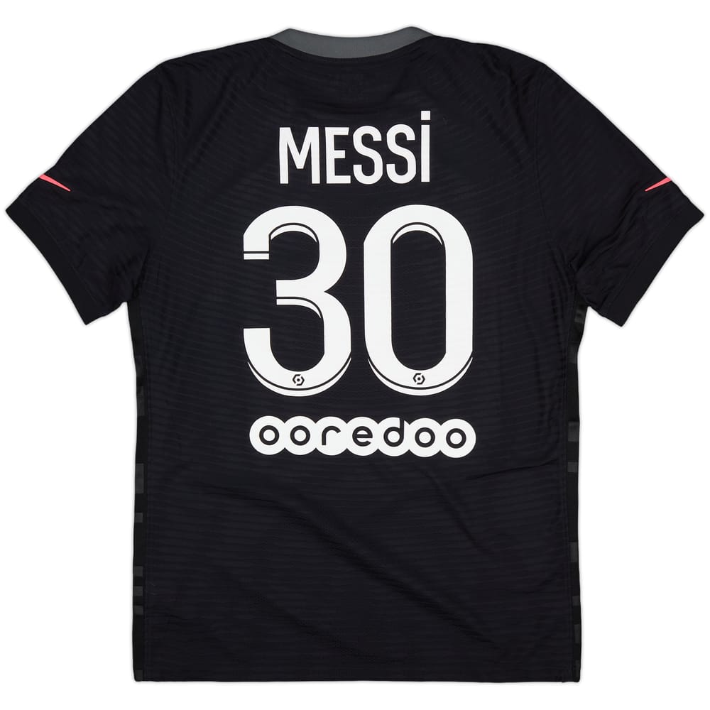 2021-22 Paris Saint-Germain Authentic Third Shirt Messi #30 - 8/10 - (M)