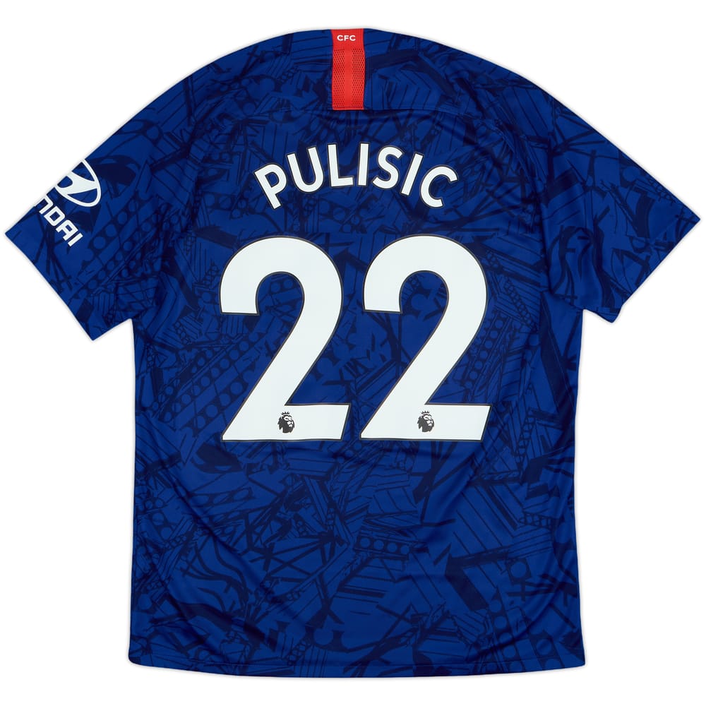 2019-20 Chelsea Home Shirt Pulisic #22 - 8/10 - (M)