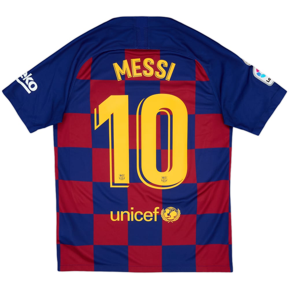 2019-20 Barcelona Home Shirt Messi #10 - 10/10 - (M)