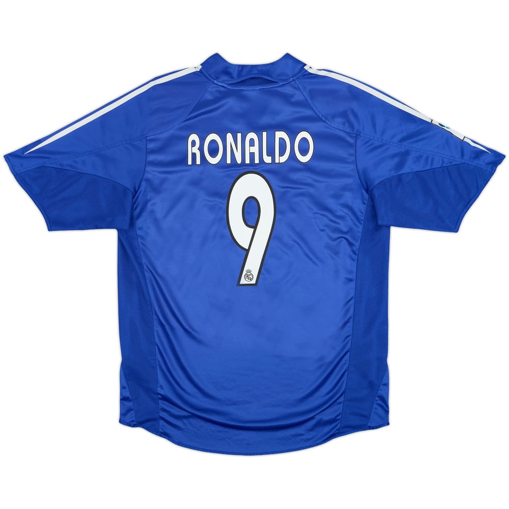 2004-05 Real Madrid Third Shirt Ronaldo #9 - 9/10 - (L)