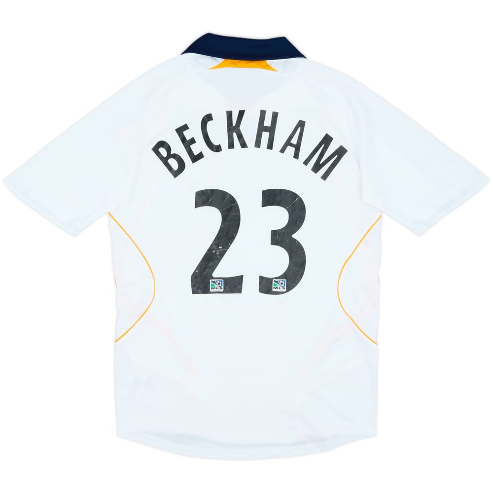 2007-08 LA Galaxy Home Shirt Beckham #23 - 4/10 - (S)