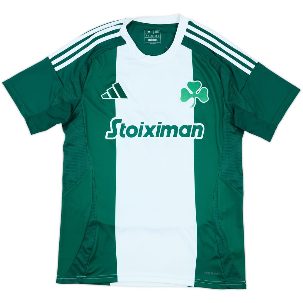 2024-25 Panathinaikos Home Shirt - 8/10 - (M)