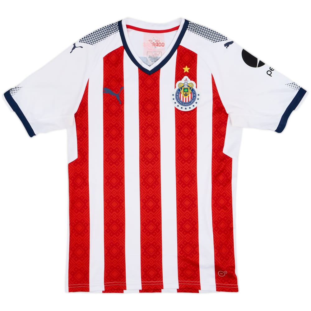 2017-18 Chivas Guadalajara Home Shirt - 8/10 - (S)