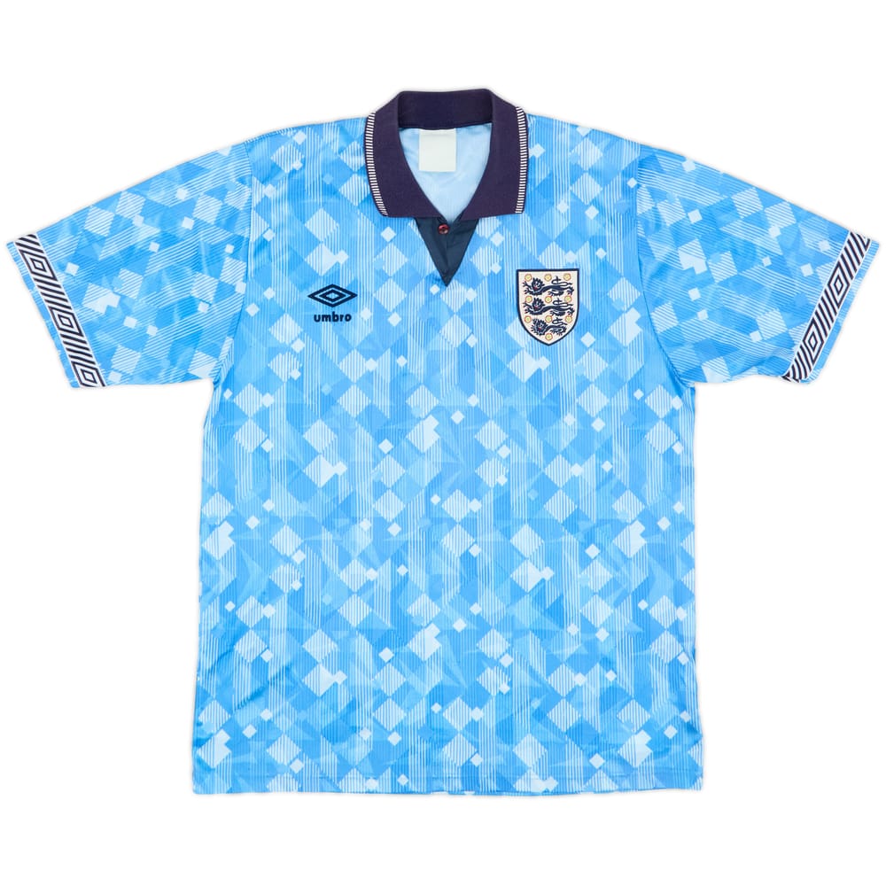 1990-92 England Third Shirt - 8/10 - (M)