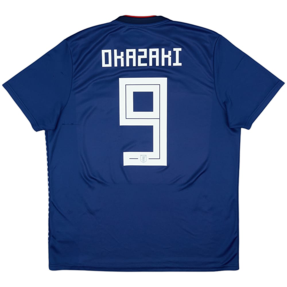 2018-19 Japan Home Shirt Okazaki #9 - 7/10 - (XL)