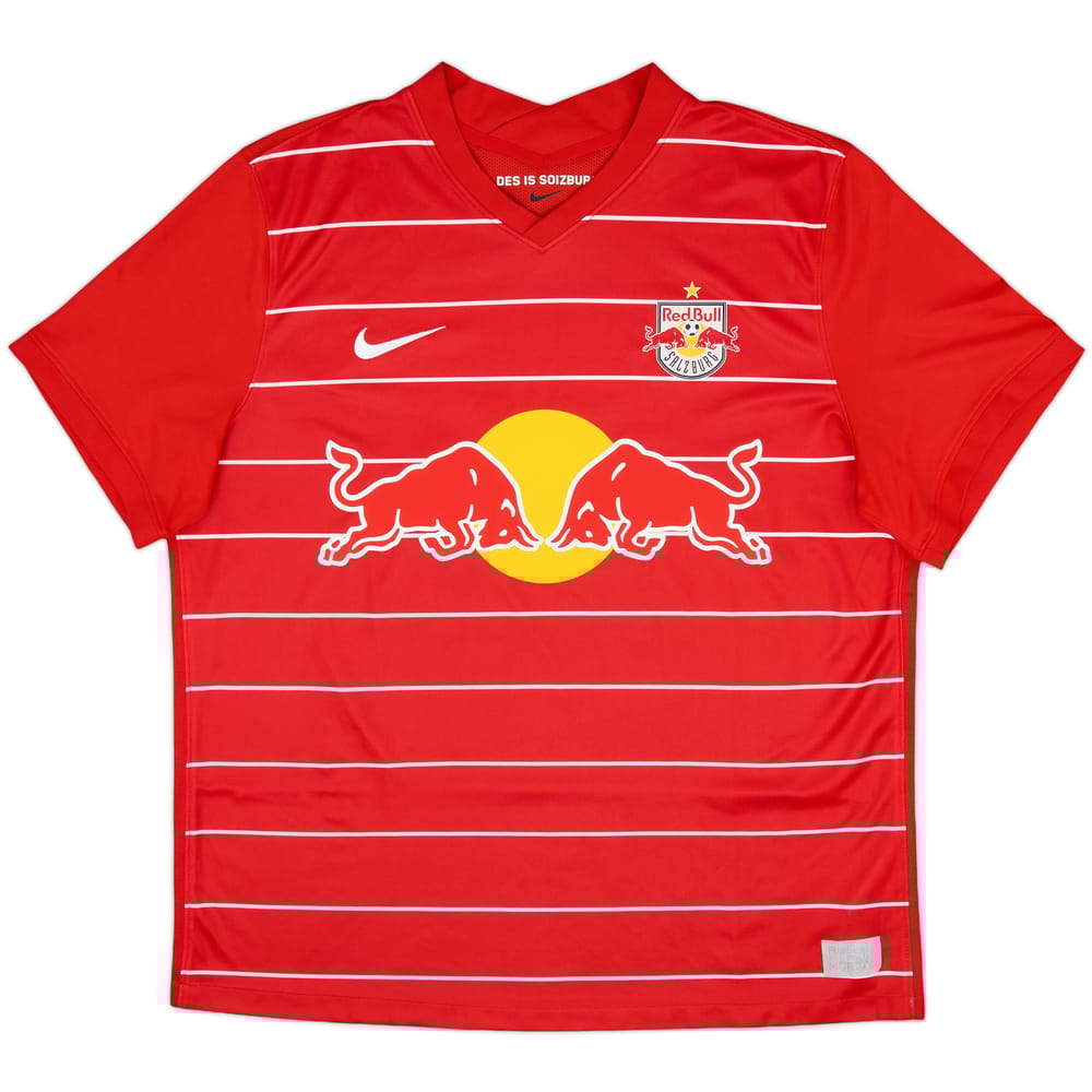 2021-22 Red Bull Salzburg Home Shirt - 8/10 - (XXL)