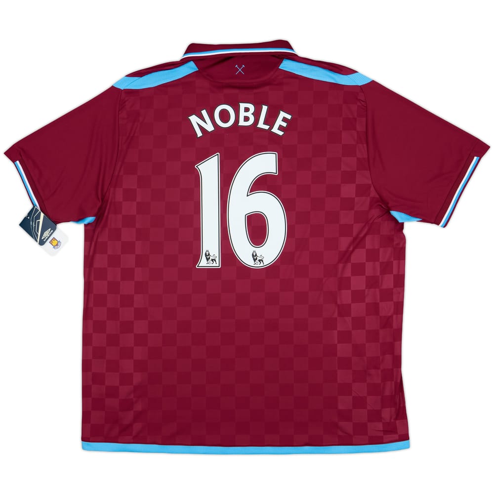 2009-10 West Ham Home Shirt Noble #16 (XXL)