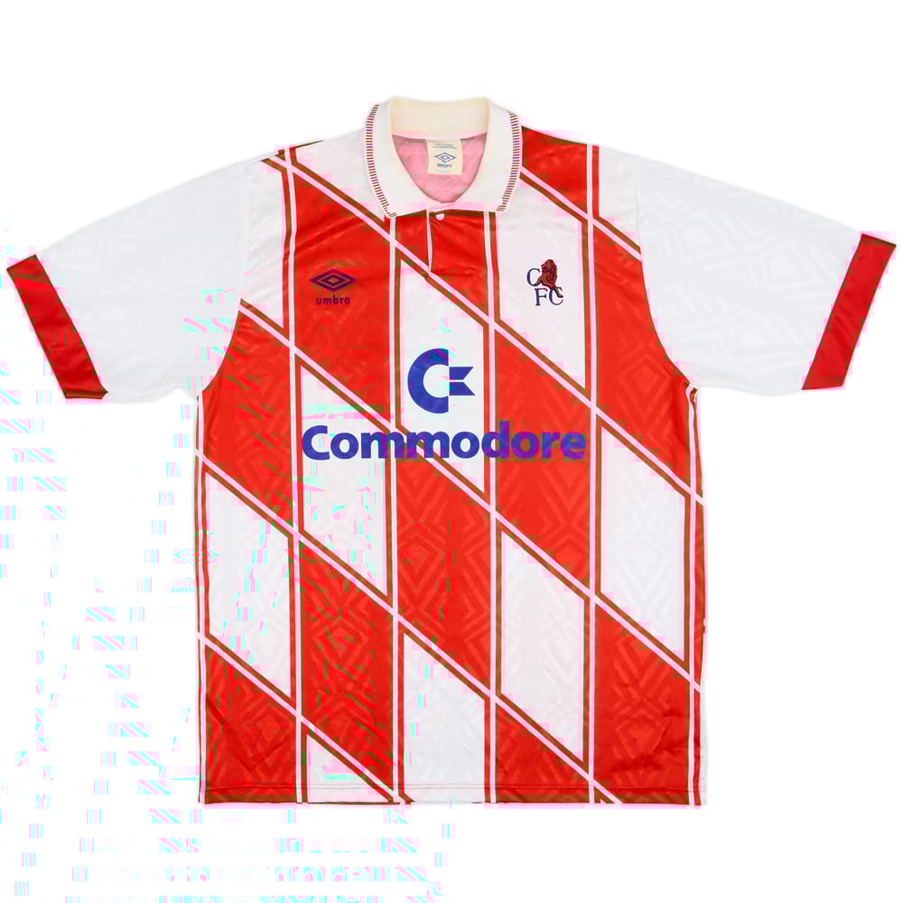 1990-92 Chelsea Away Shirt - 8/10 - (L)