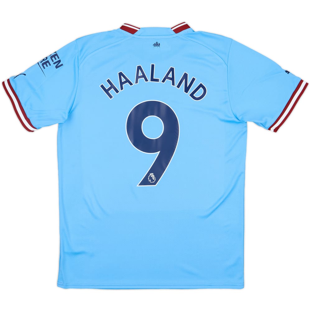 2022-23 Manchester City Home Shirt Haaland #9 (M)