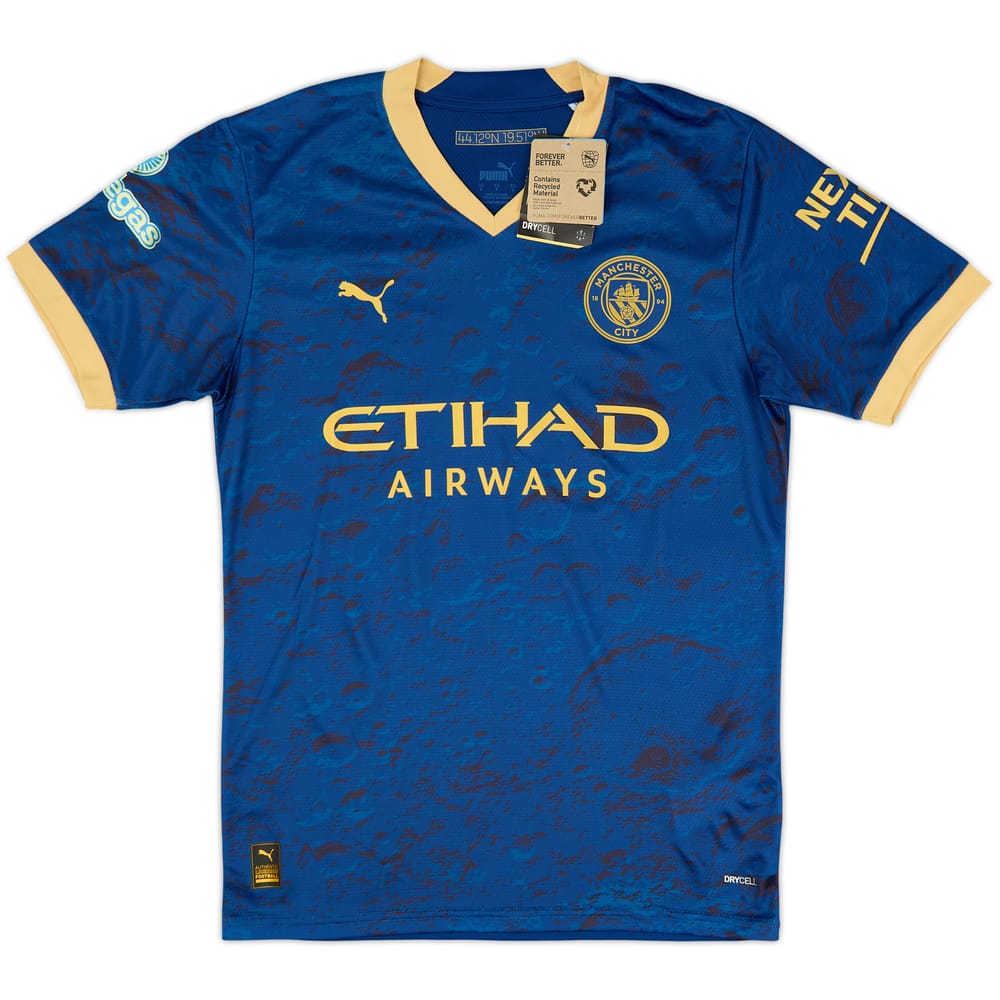 2022-23 Manchester City Puma Chinese New Year Pre-Match Training Shirt (S)