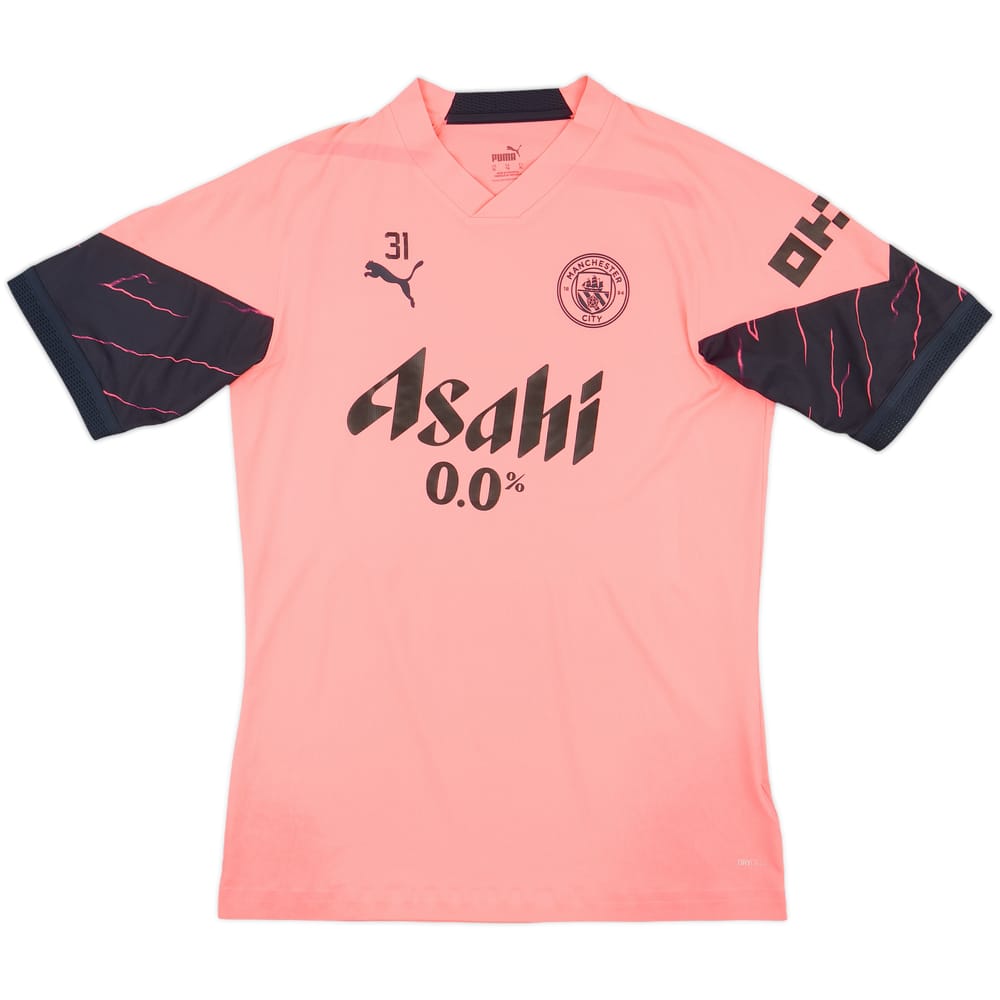 2023-24 Manchester City Player Issue Puma Training Shirt #31 (Ederson) - 8/10 - (XL)