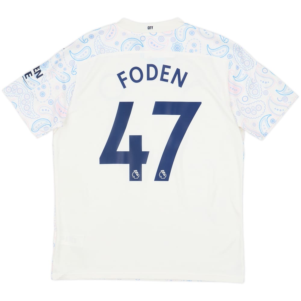 2020-21 Manchester City Third Shirt Foden #47 (L)