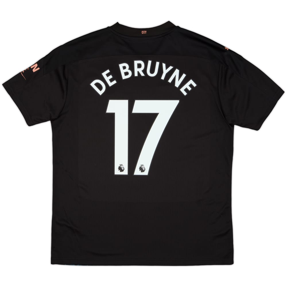 2020-21 Manchester City Away Shirt De Bruyne #17 (L)