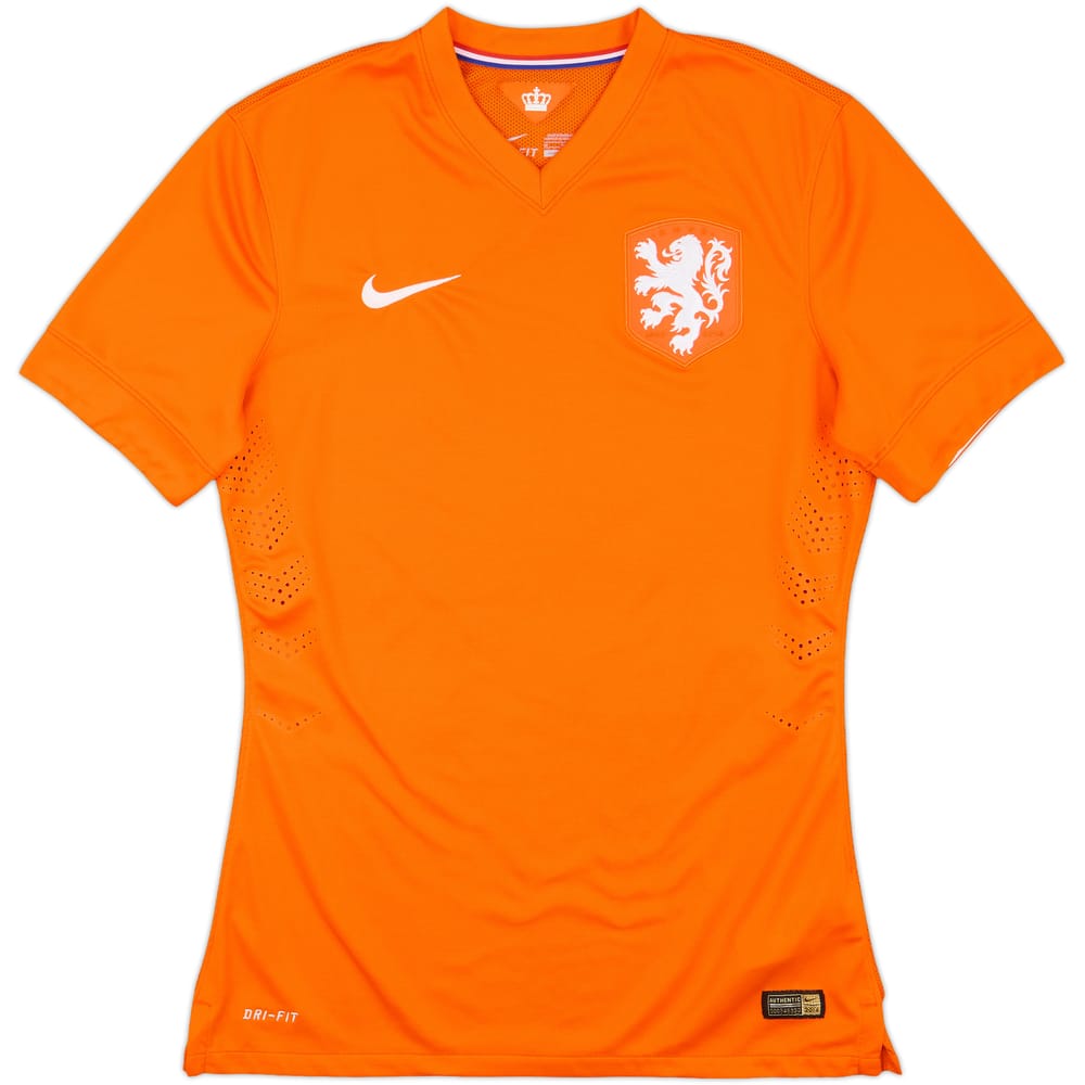 2014-15 Netherlands Authentic Home Shirt - 10/10 - (M)