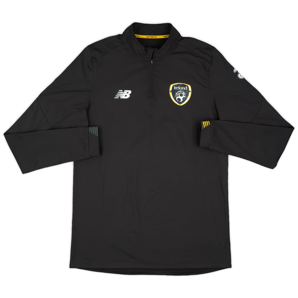 2019-20 Ireland New Balance 1/4 Zip Drill Top - 8/10 - (L)