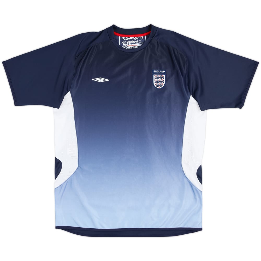 2004-06 England Umbro Training Shirt - 8/10 - (L)