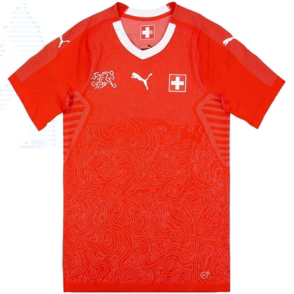 2018-20 Switzerland Authentic Home Shirt - 9/10 - (XL)