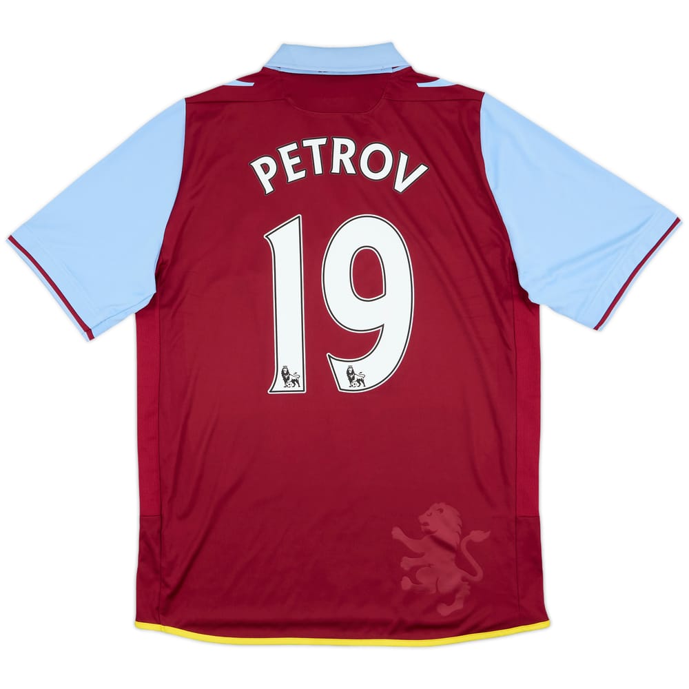 2012-13 Aston Villa Home Shirt Petrov #19 - 7/10 - (M)