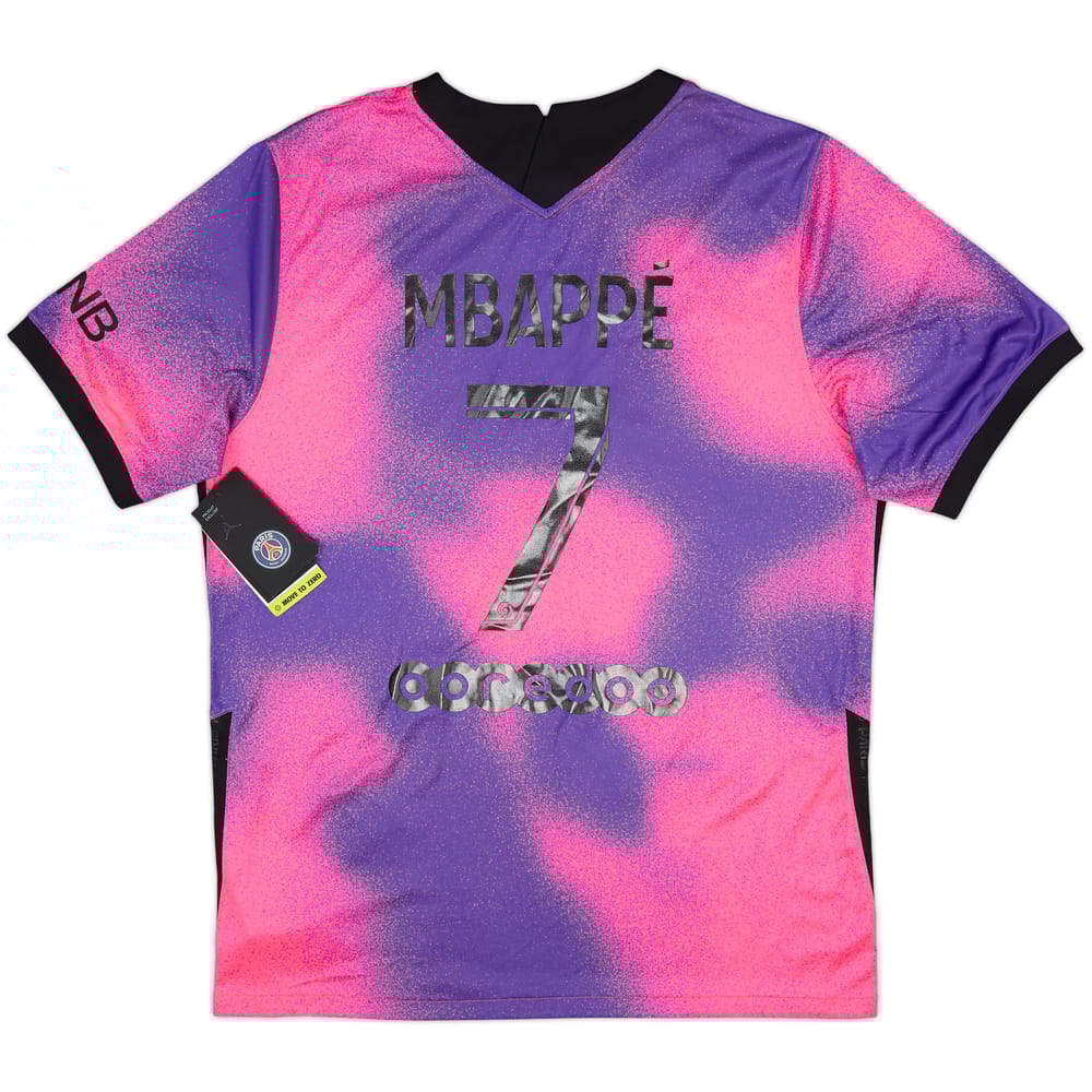2020-21 Paris Saint-Germain Fourth Shirt Mbappe #7 (L)