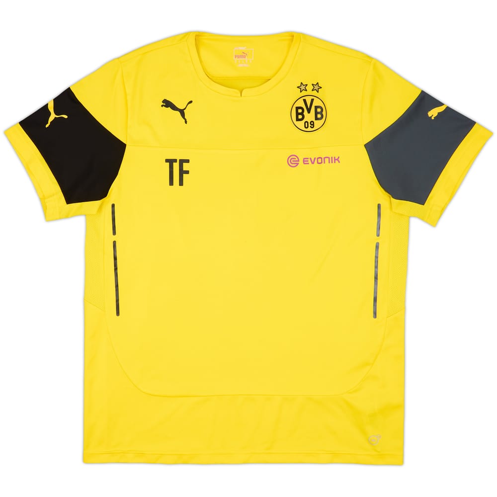 2017-18 Borussia Dortmund Staff Issue Puma Training Shirt TF - 8/10 - (XL)