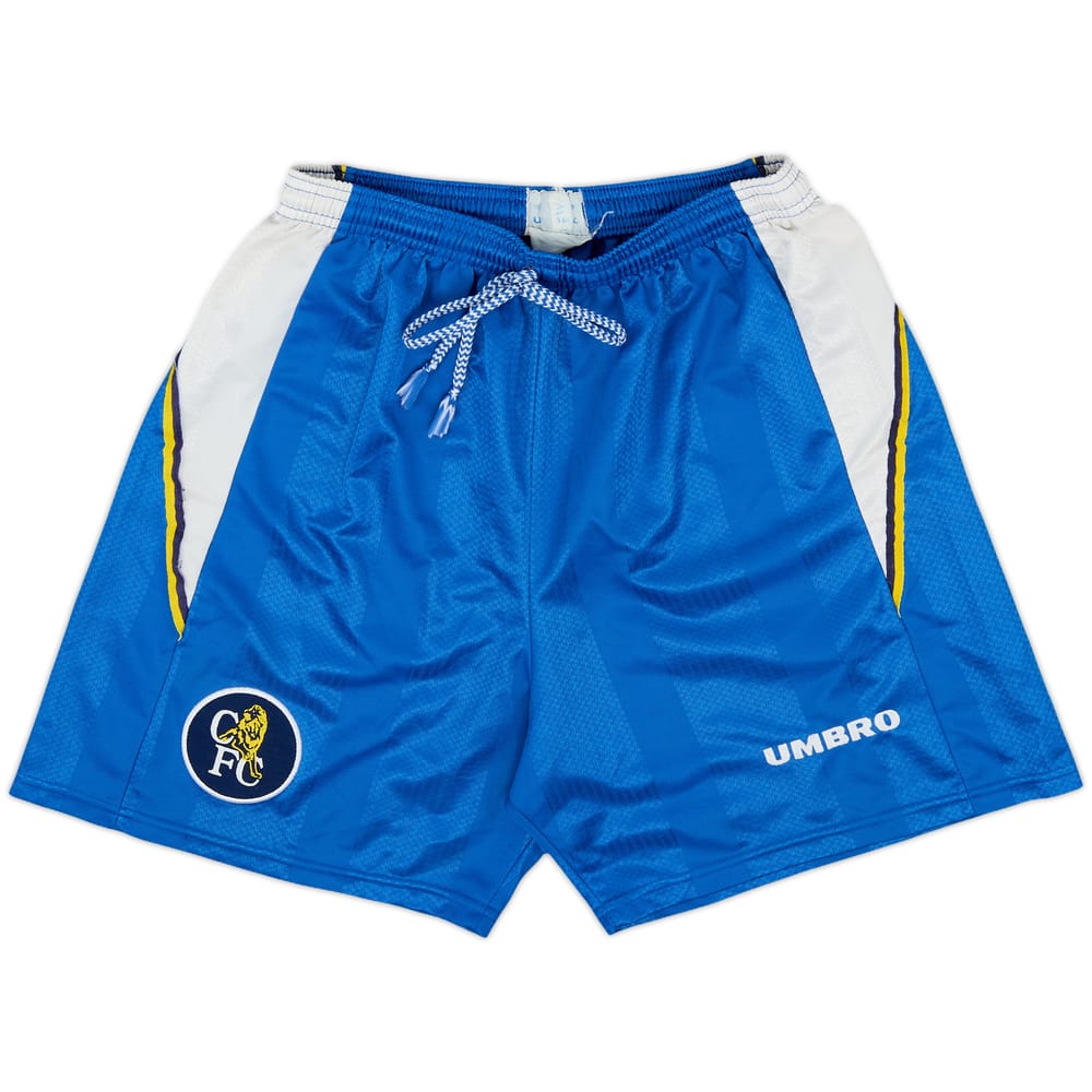 1997-99 Chelsea Umbro Home Shorts - 7/10 - (S)