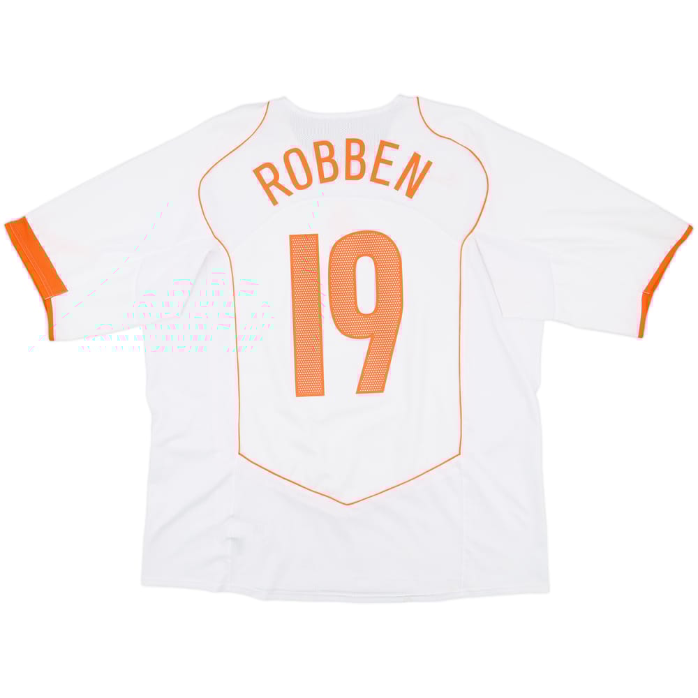 2004-06 Netherlands Away Shirt Robben #19 - 8/10 - (XL)