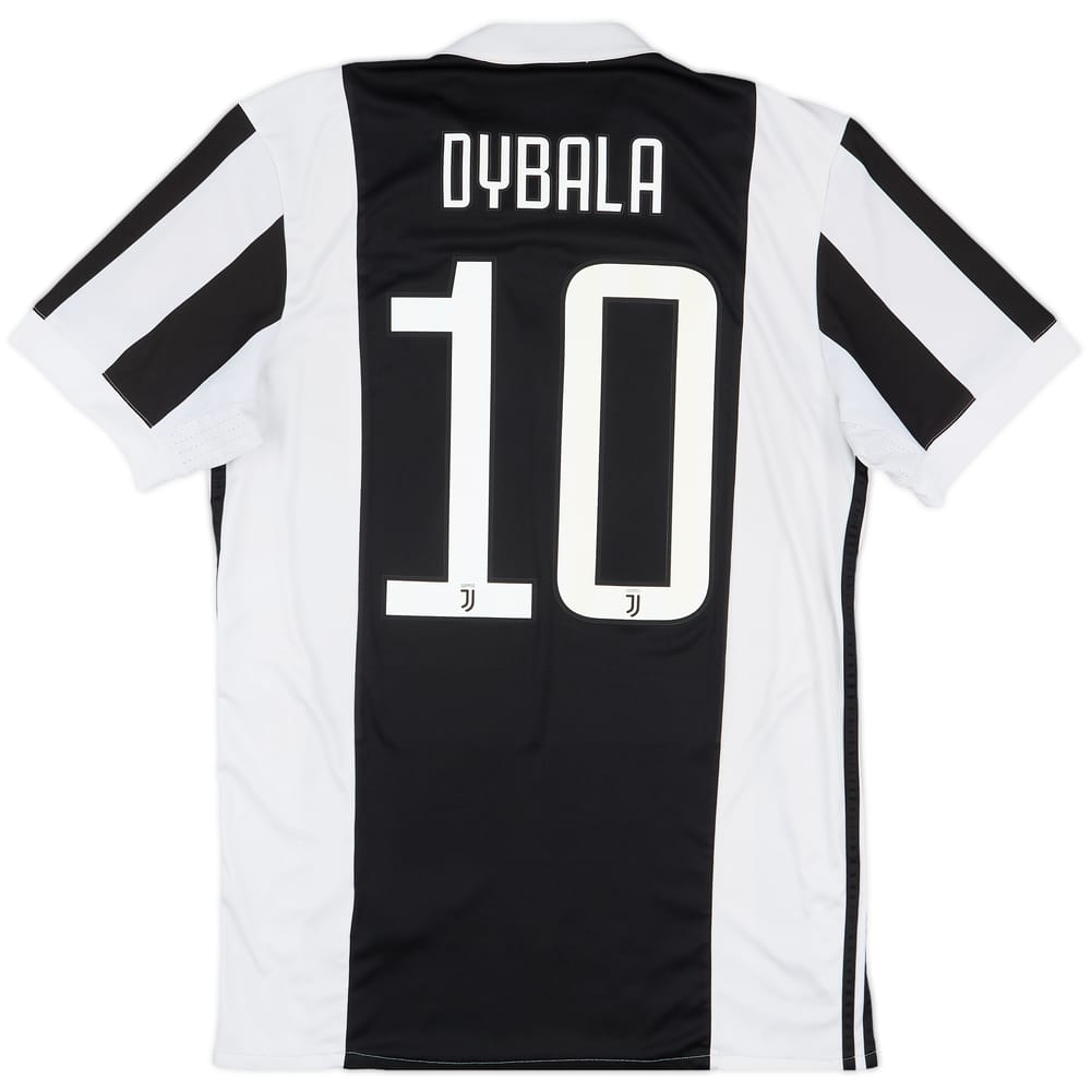 2017-18 Juventus Home Shirt Dybala #10 - 5/10 - (M)