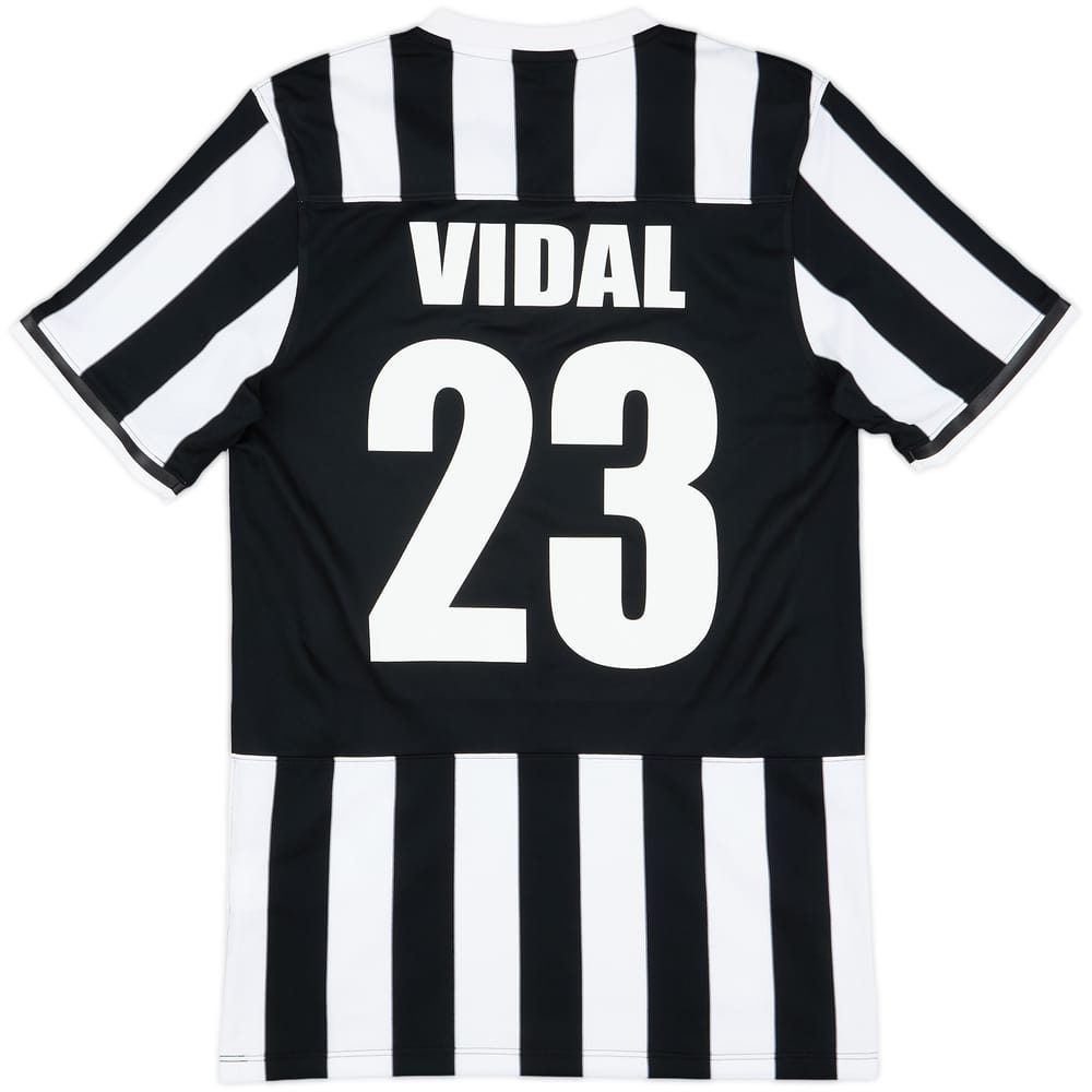 2013-14 Juventus Home Shirt Vidal #23 - 9/10 - (S)