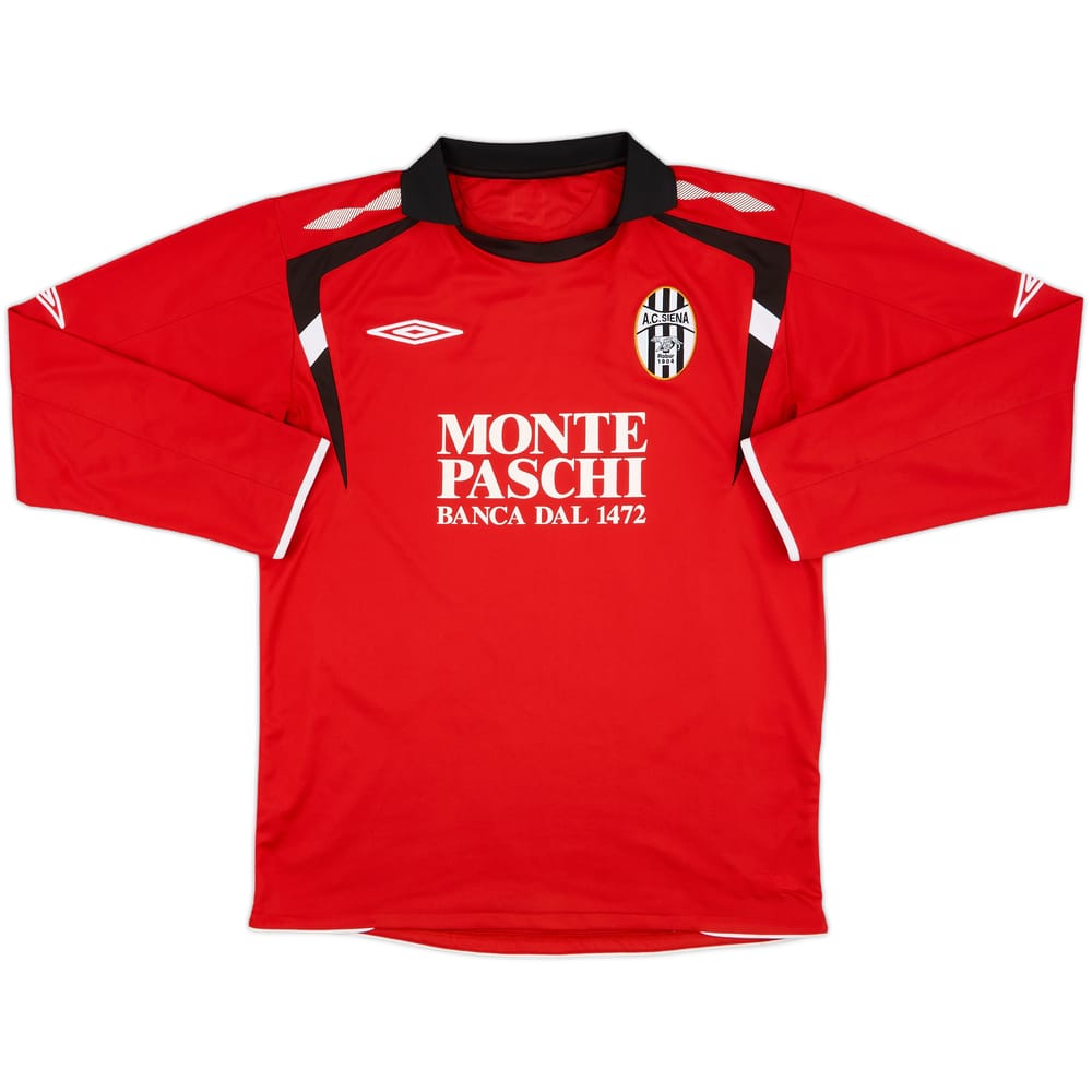 2008-09 Siena Away L/S Shirt - 9/10 - (L)