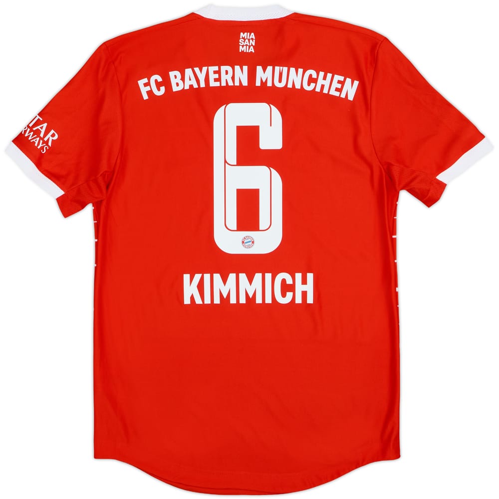 2022-23 Bayern Munich Authentic Home Shirt Kimmich #6 - 8/10 - (S)