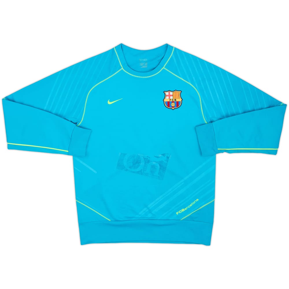 2007-08 Barcelona Nike Sweat Top - 4/10 - (L)