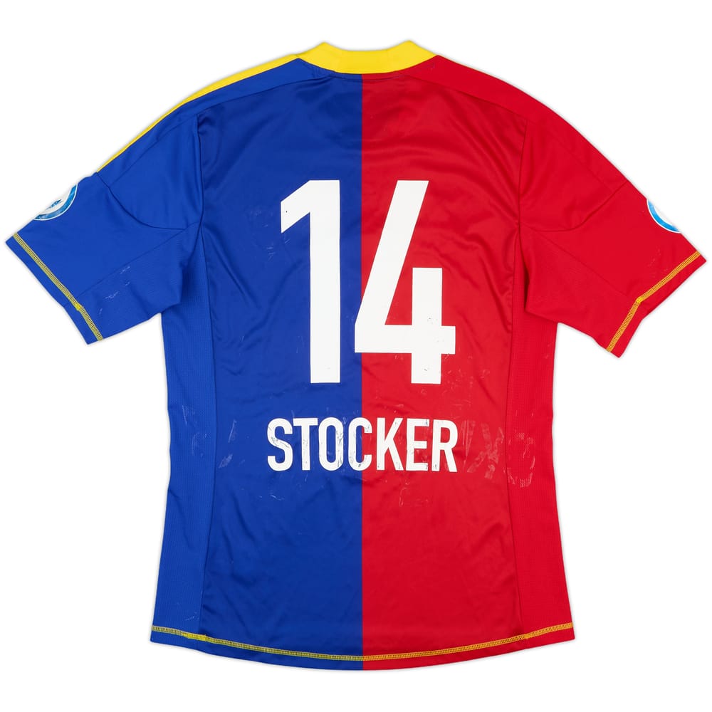 2012-13 FC Basel Home Shirt Stocker #14 - 5/10 - (M)