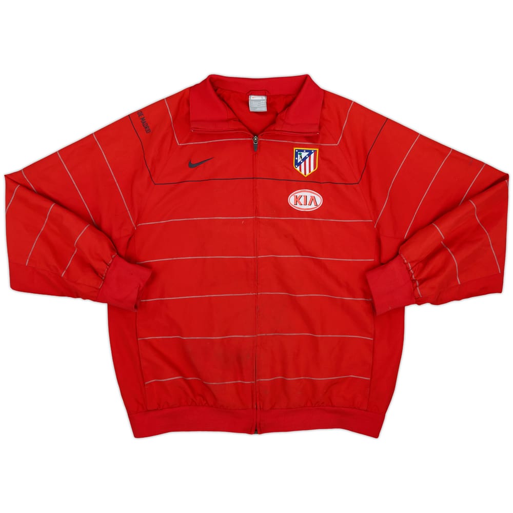 2008-09 Atletico Madrid Nike Track Jacket - 8/10 - (L)