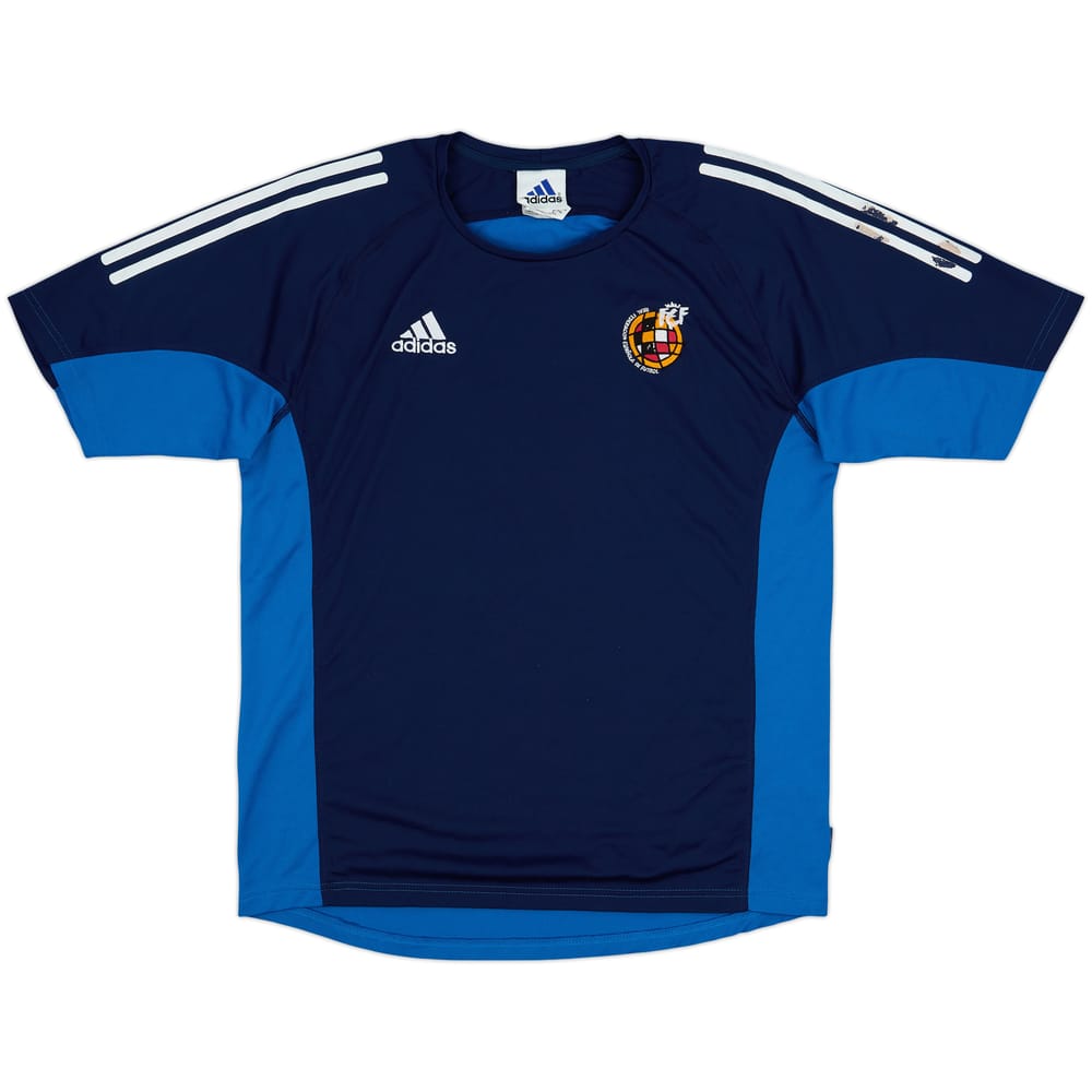 Camiseta adidas de entrenamiento de España 2002-04 - 6/10 - (M/L)