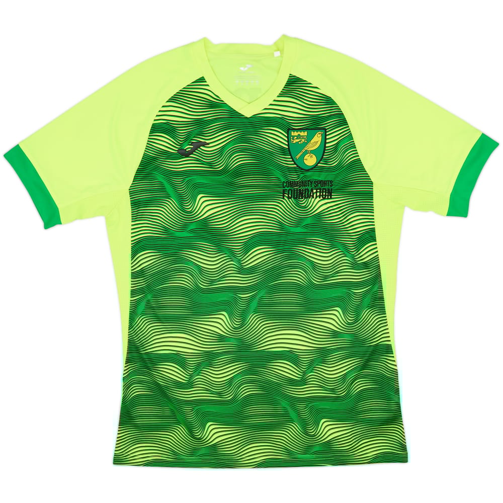 2021-22 Norwich Joma Training Shirt - 8/10 - (L)