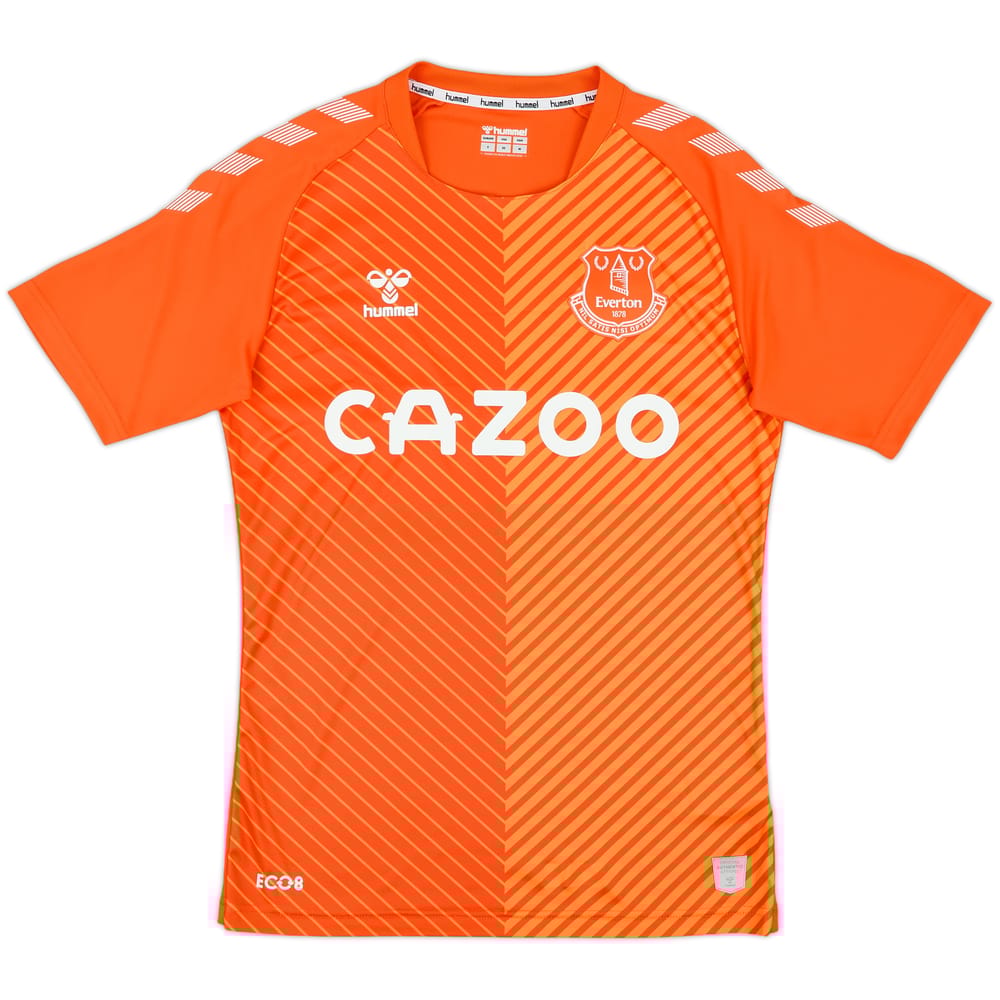 2021-22 Everton S/S GK Shirt - 8/10 - (S)