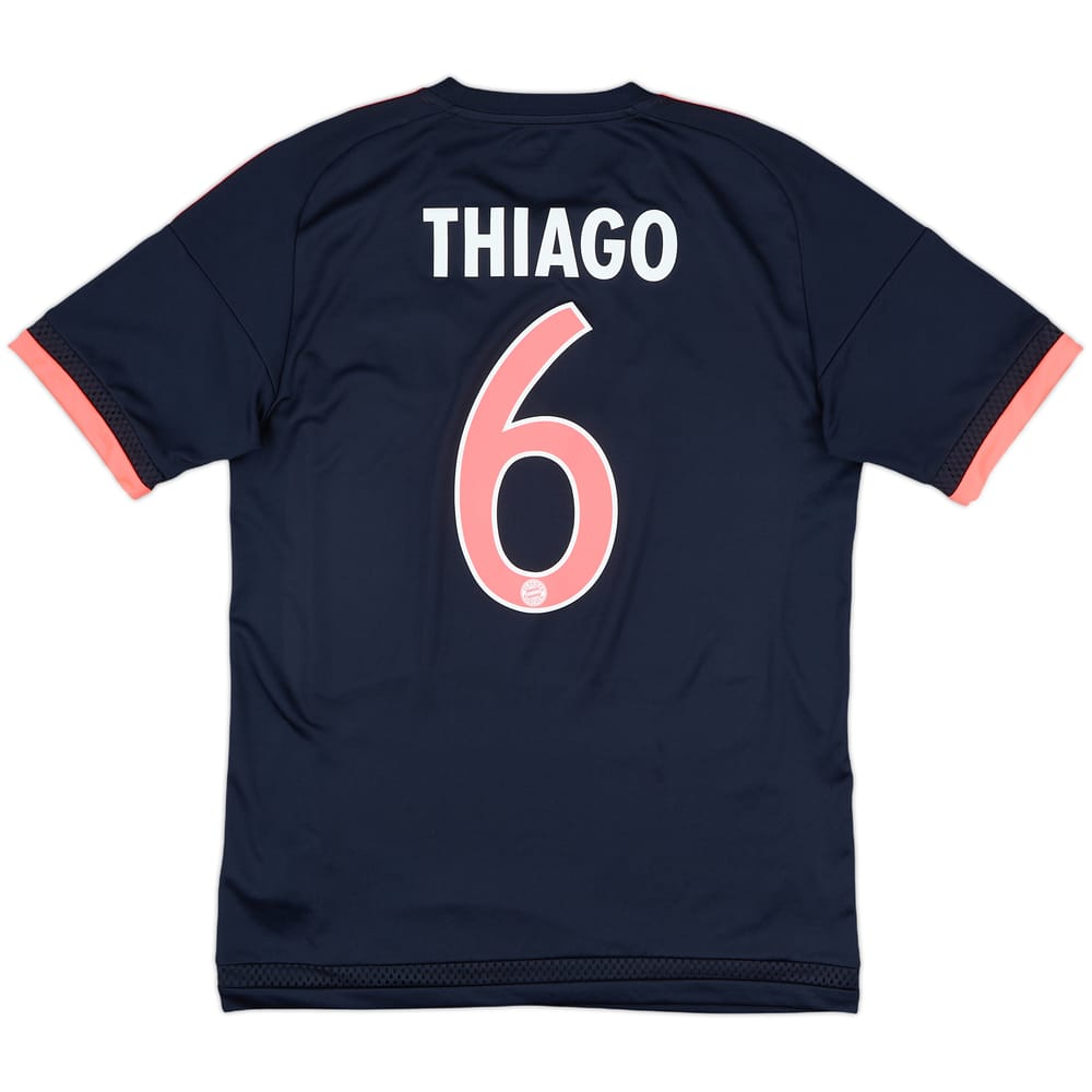 2015-16 Bayern Munich Third Shirt Thiago #6 - 9/10 - (S)