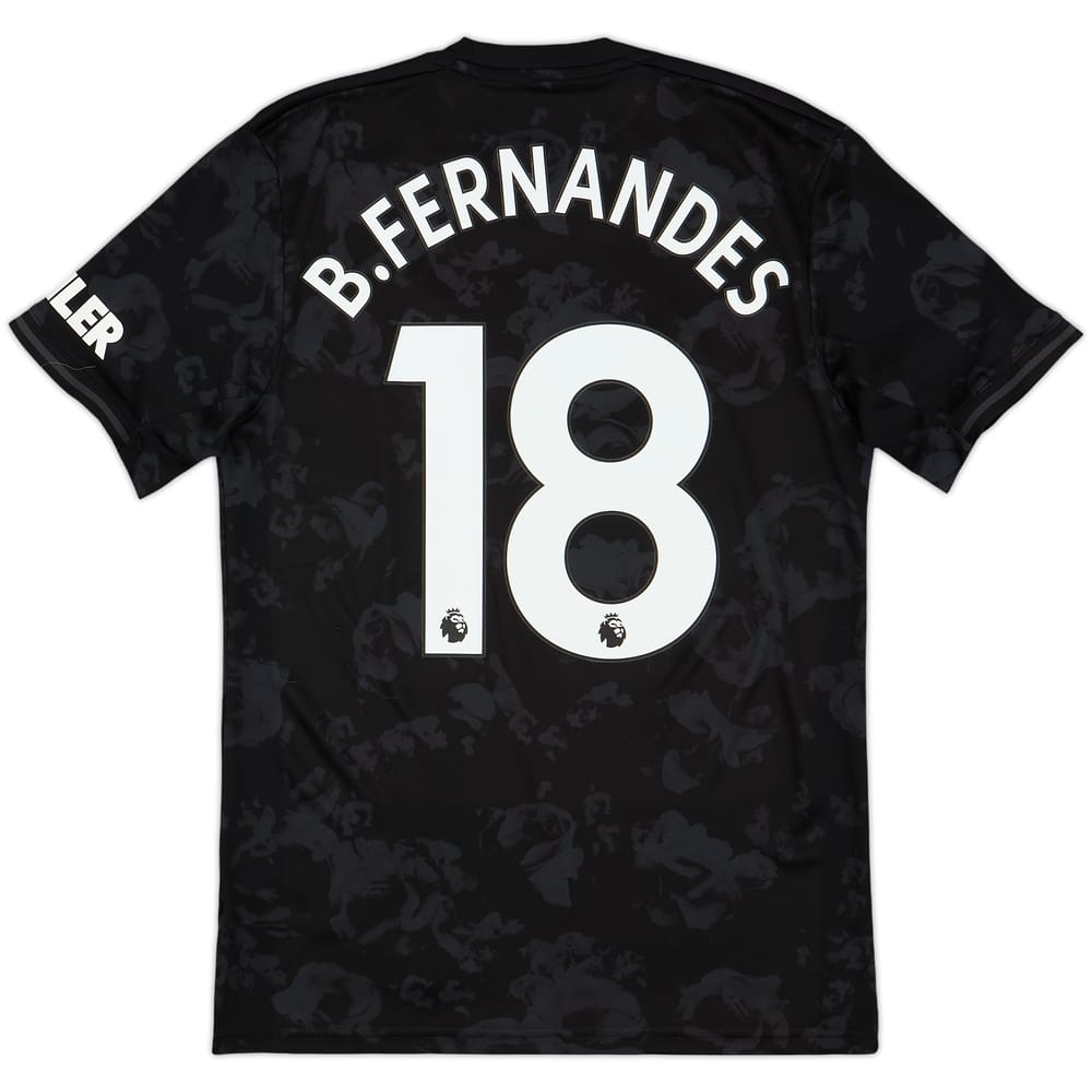 2019-20 Manchester United Third Shirt B.Fernandes #18 - 9/10 - (S)