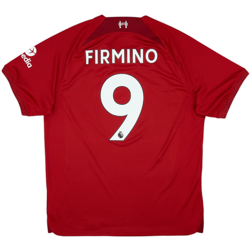 2022-23 Liverpool Home Shirt Firmino #9 - 8/10 - (L)
