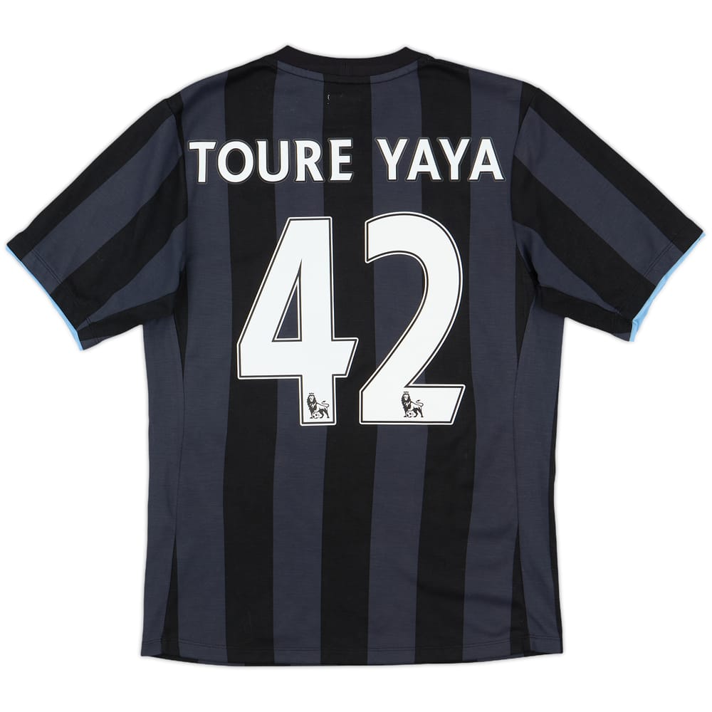 2012-13 Manchester City Third Shirt Toure Yaya #42 - 7/10 - (XS)