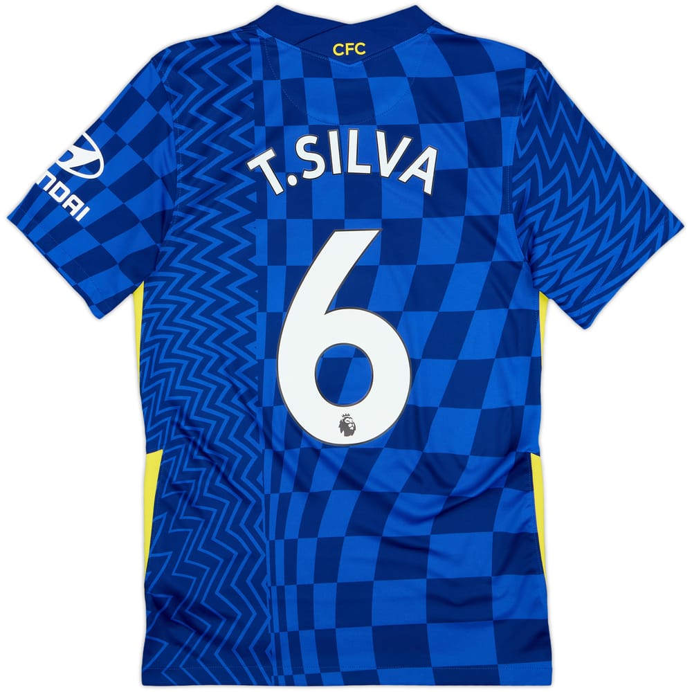 2021-22 Chelsea Home Shirt T.Silva #6 - 10/10 - (S)