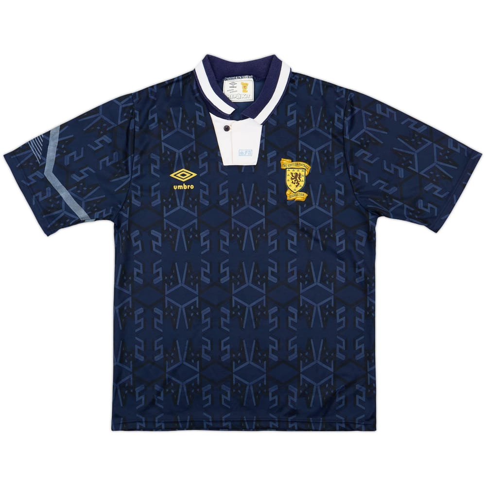 1991-94 Scotland Home Shirt - 9/10 - (M)